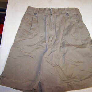 Two Pair Girls Shorts Size 8:  Old Navy Khaki and Liz Claiborne Lizsport Olive